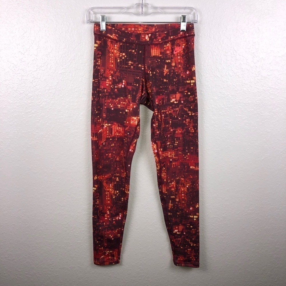 Nike women XS City Light red athletic leggings